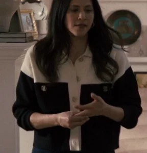 Women’s Black White Jacket