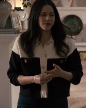 Women’s Black White Jacket