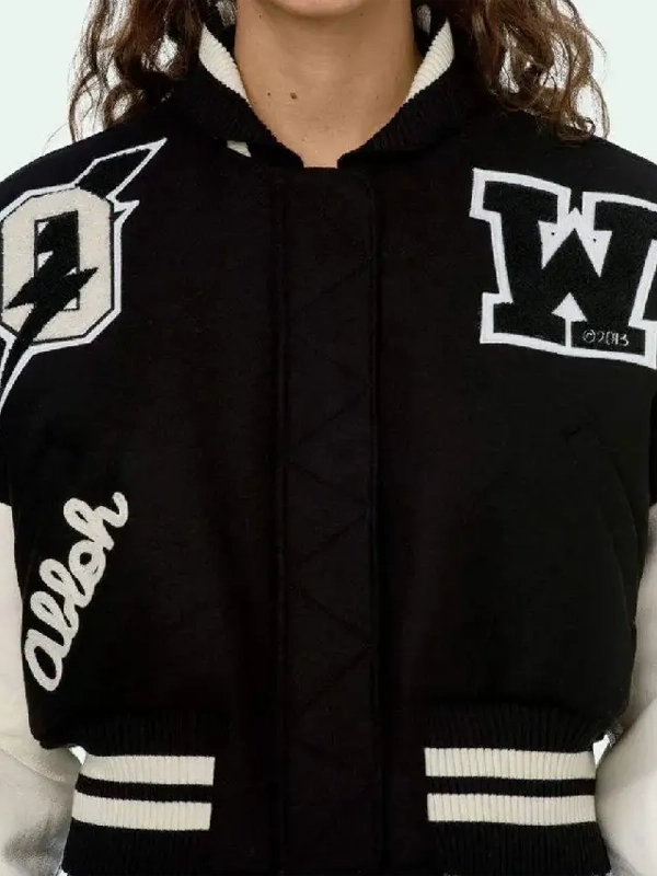 Women’s Cropped Varsity Jacket