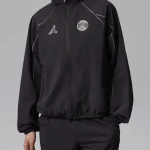 Women’s Nike PSG Anthem Black Jacket