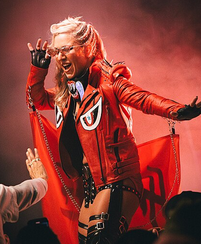 Women’s Pro Wrestling Stardom Thekla Kaischauri Red Jacket For Sale