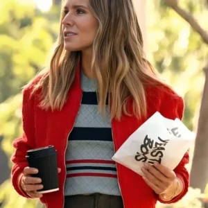 Women’s Red Tweed Jacket