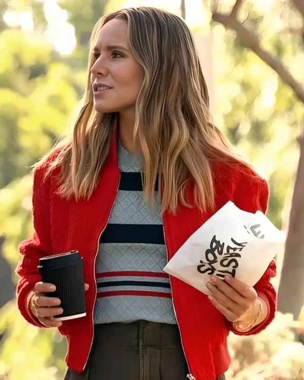 Women’s Red Tweed Jacket