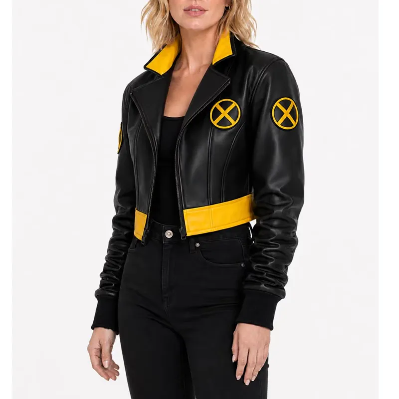 X-Men 97 Black Leather Jacket