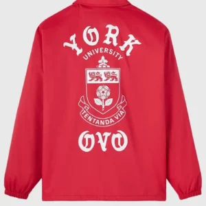 York University Coaches Red Jacket