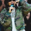 Young M.A Barclays Center NY Liberty Camouflage Jacket