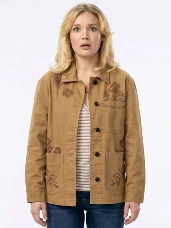 Youre Killing Me S01 Amalia Williamson Brown Cotton Jacket