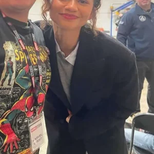 Zendaya Black Coat 2026