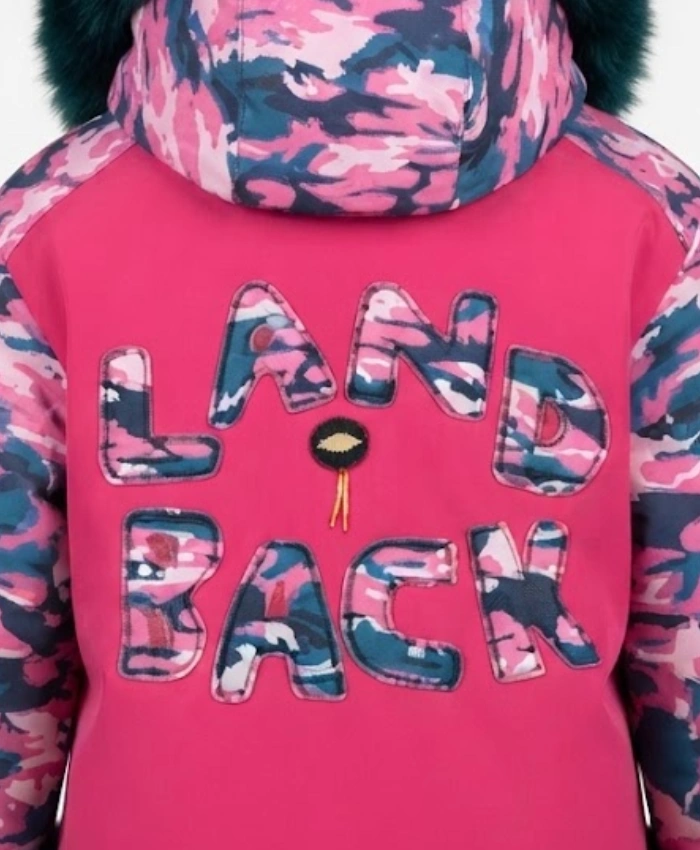 Zorga Qaunaq Camouflage Puffer Jacket