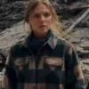 anna pigeon EP5 checkered jacket