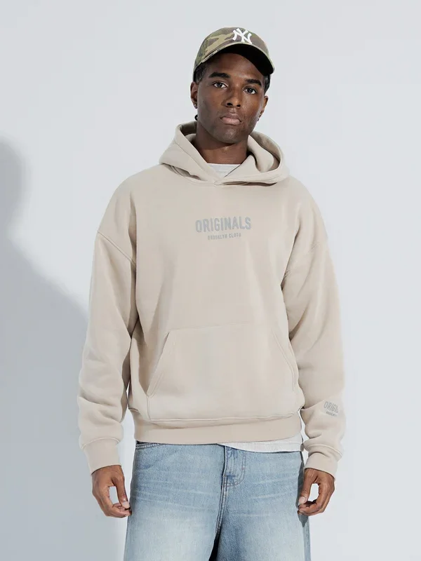 beige Originals Brooklyn Cloth Hoodie