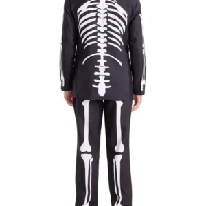 black Halloween Skeleton Suit For Sale