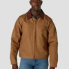 brown Carhartt x Ford Detroit Jacket