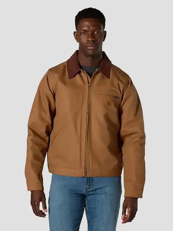 brown Carhartt x Ford Detroit Jacket