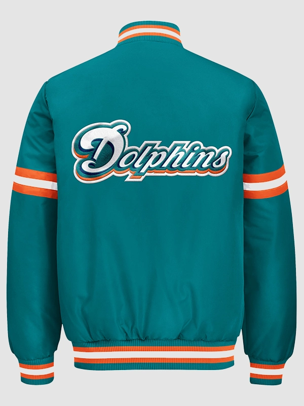 buy 2026 Miami Dolphins Starter Courtside Varsity Jacket
