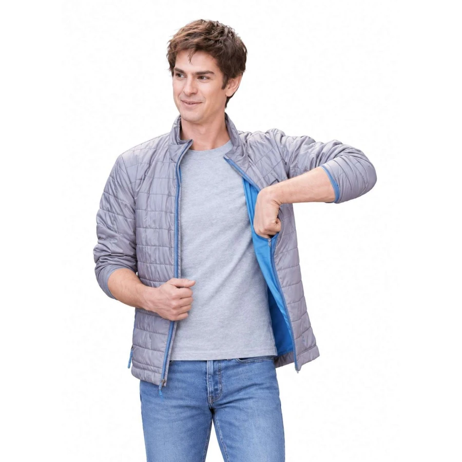 buy Artificial 2026 Andrew Garfield Grey Puffer Jacket