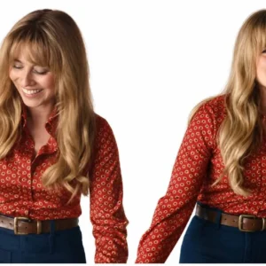 buy Crystal Lake 2026 Linda Cardellini Red Floral Shirt