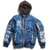 buy Dogfight Boomslank x M.RAGE Blue Bomber Jacket