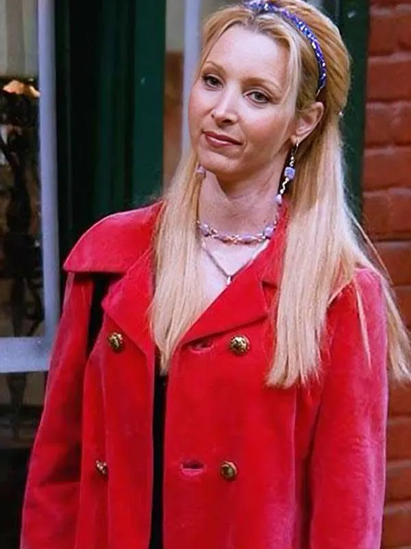 buy Friends Phoebe Buffay Red Coat