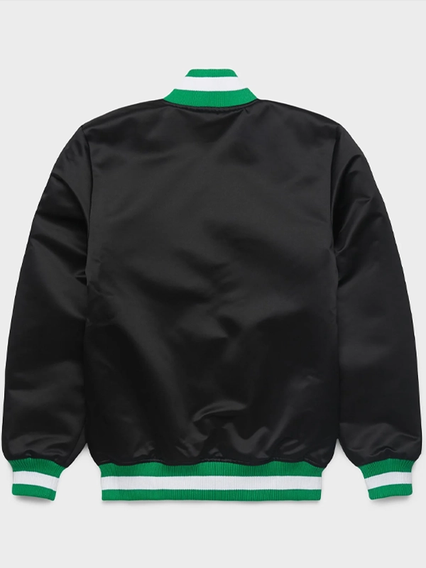buy HOMAGE x Starter Eagles Blackout Satin Jacket