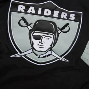 buy Las Vegas Raiders Starter Blackout Breakaway Jacket