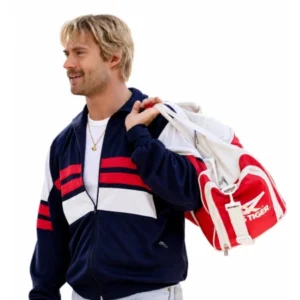 buy Mr Irrelevant 2026 David Corenswet Color Block Jacket