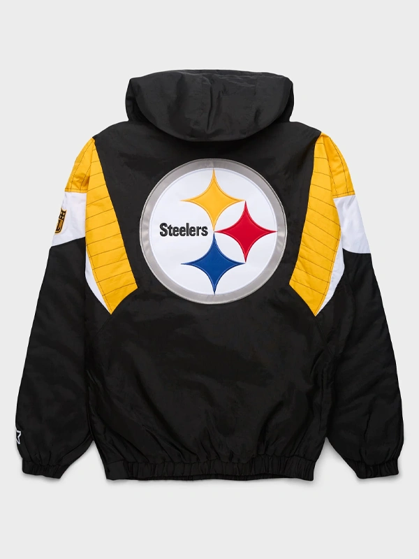 buy Pittsburgh Steelers Starter Blackout Breakaway Jacket