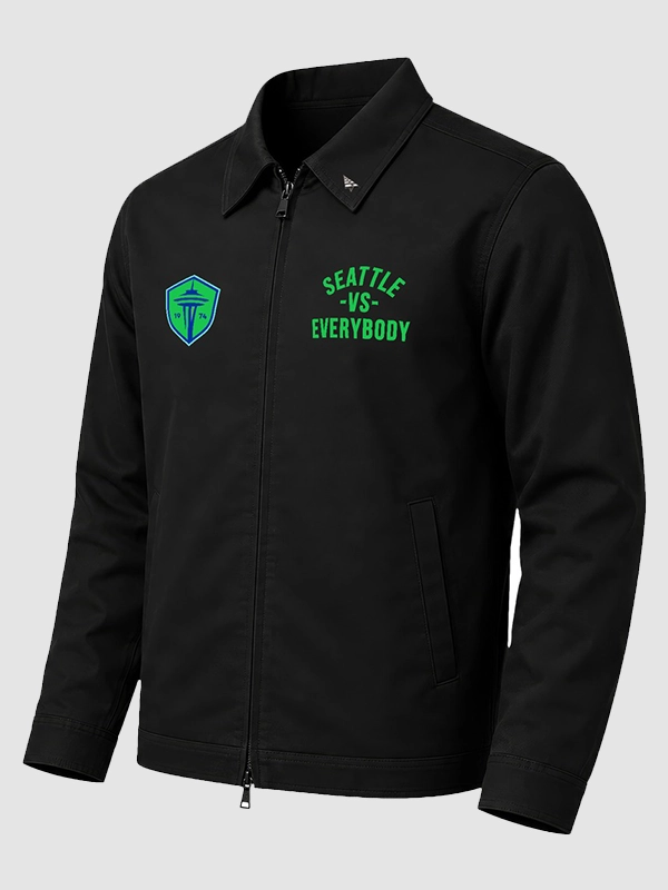 buy Seattle Sounders Vs Everybody x Paper Planes Work Jacket