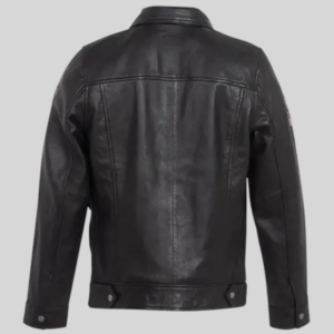 buy Steve Mcqueen Charlie Black Leather Jacket