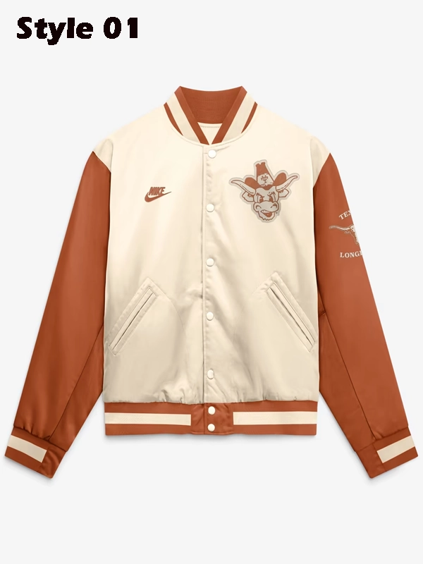 buy Texas Longhorns Nike Legacy Bomber Jacket