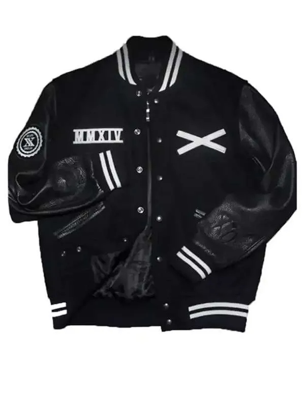 buy The Weeknd Canadian Singer Black Varsity Jacket