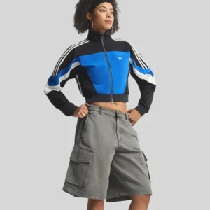buy now Adidas Blocking Track Blue Jacket