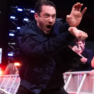 buy now Andrew Koji WWE World Opening Street Fighter Event Jacket