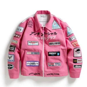 buy now Anti Social Social Club Pink Jacket