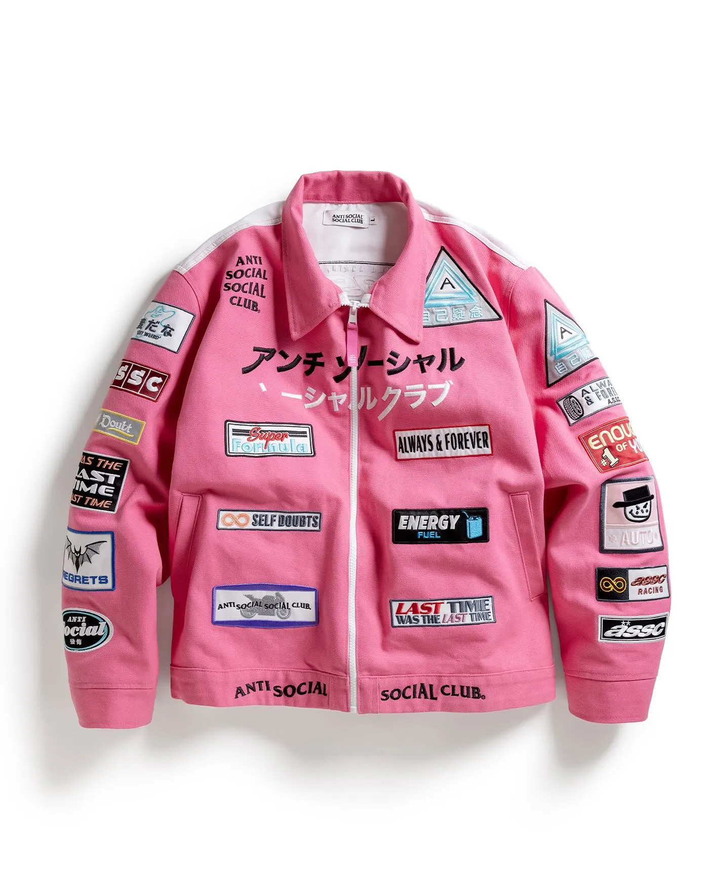 buy now Anti Social Social Club Pink Jacket