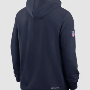 buy now Bo Nix 2026 Denver Broncos Sideline Hoodie For Sale