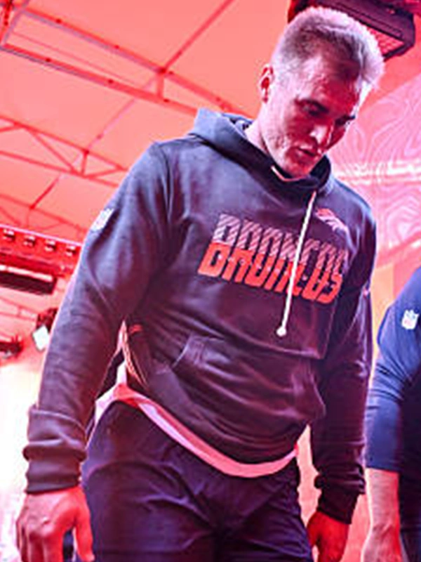 buy now Bo Nix 2026 Denver Broncos Sideline Hoodie