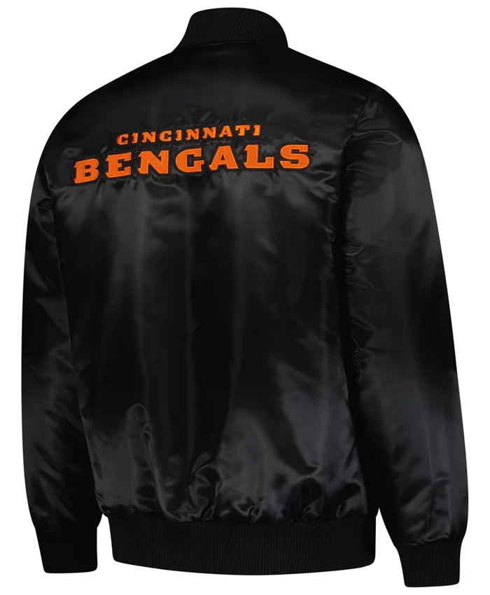 buy now Cincinnati Bengals Starter Black Satin Jacket