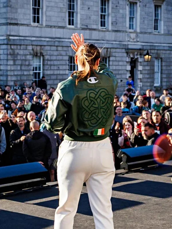 buy now Croke Park Katie Taylor Leather Jacket