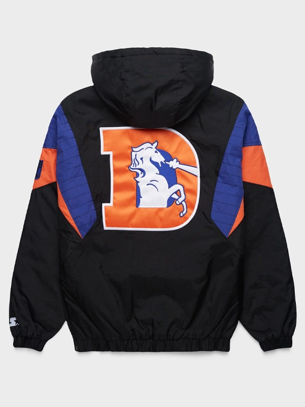buy now Denver Broncos Starter Blackout Breakaway Jacket