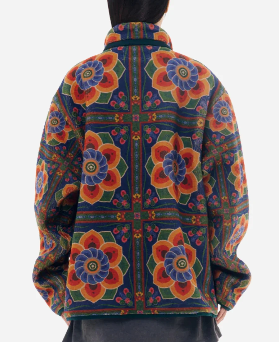buy now Joon Lee The Brothers Sun 2024 Floral Fleece Jacket