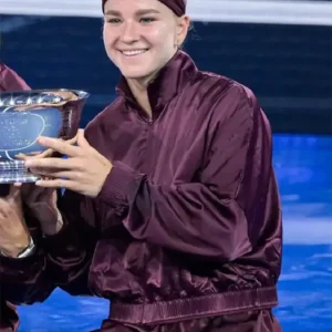 buy now Karolína Muchova 2026 US Open Maroon Jacket