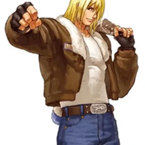 buy now King Of Fighters Terry Bogard Brown Leather Jacket
