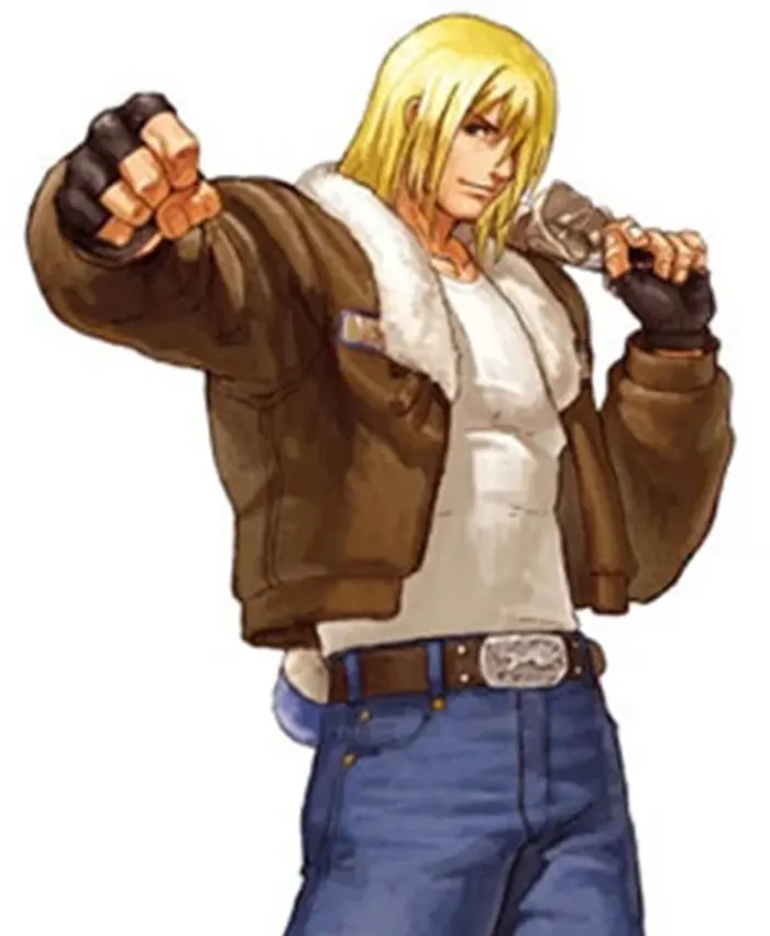 buy now King Of Fighters Terry Bogard Brown Leather Jacket