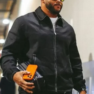 buy now Los Angeles Rams Aaron Donald Black Jacket