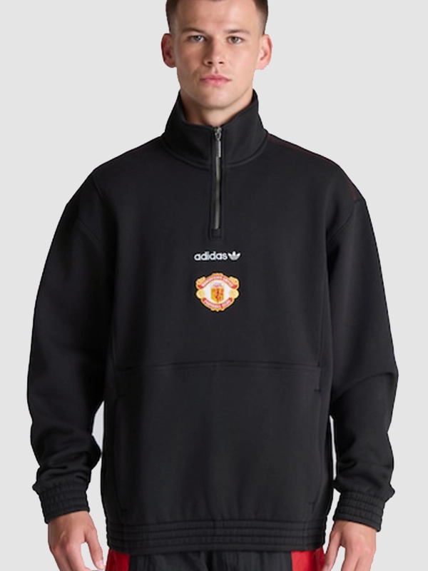 buy now Manchester United x Adidas EQT Quarter-Zip Top