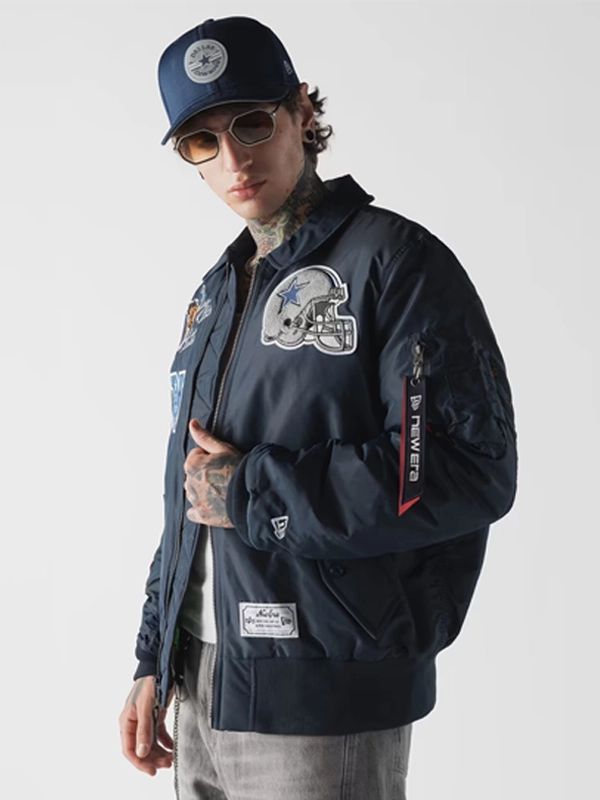 buy now New Era x Alpha Industries Dallas Cowboys MA-1 Bomber Jacket