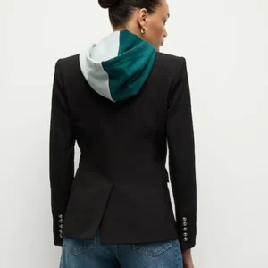 buy now Philadelphia Eagles Veronica Beard Black Dickey Blazer