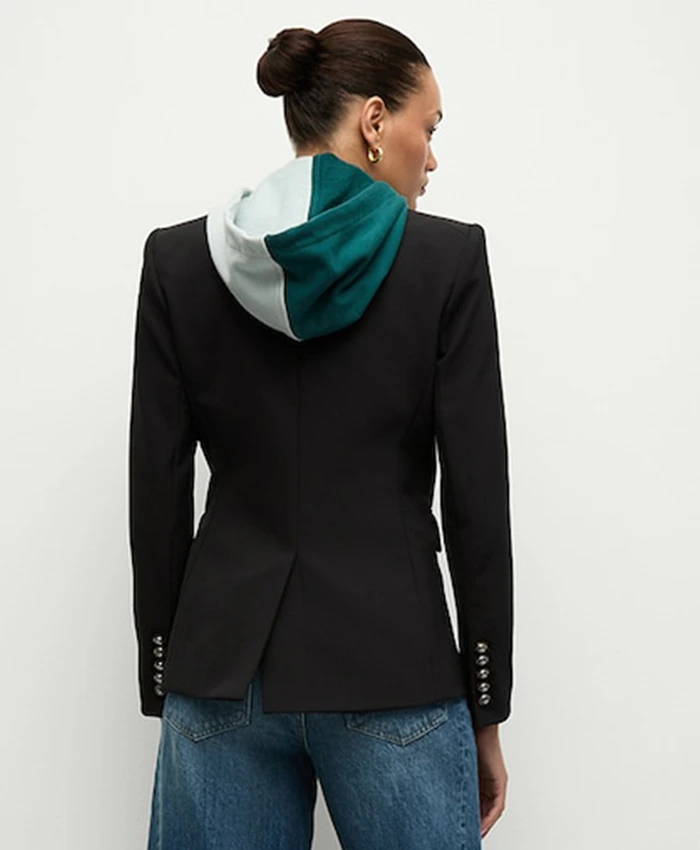 buy now Philadelphia Eagles Veronica Beard Black Dickey Blazer