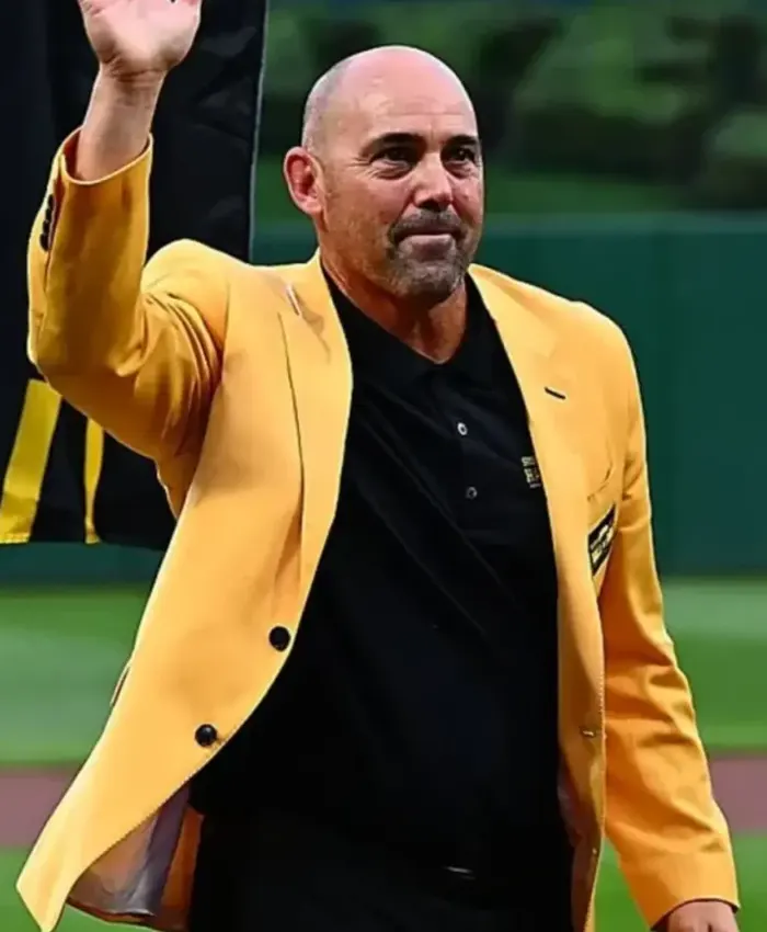buy now Pirates Hall of Fame Jack Wilson Yellow Blazer